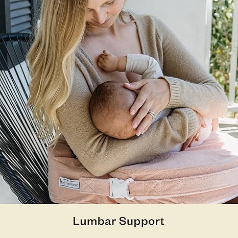 My Brest Friend Nursing Pillow - Deluxe - Enhanced Comfort w/ Slipcover - Ergonomic Breastfeeding Pillow